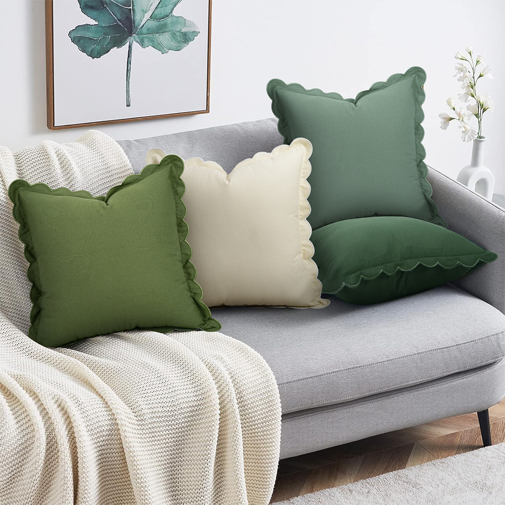 Simpukkatyynyinen deco-tyyny